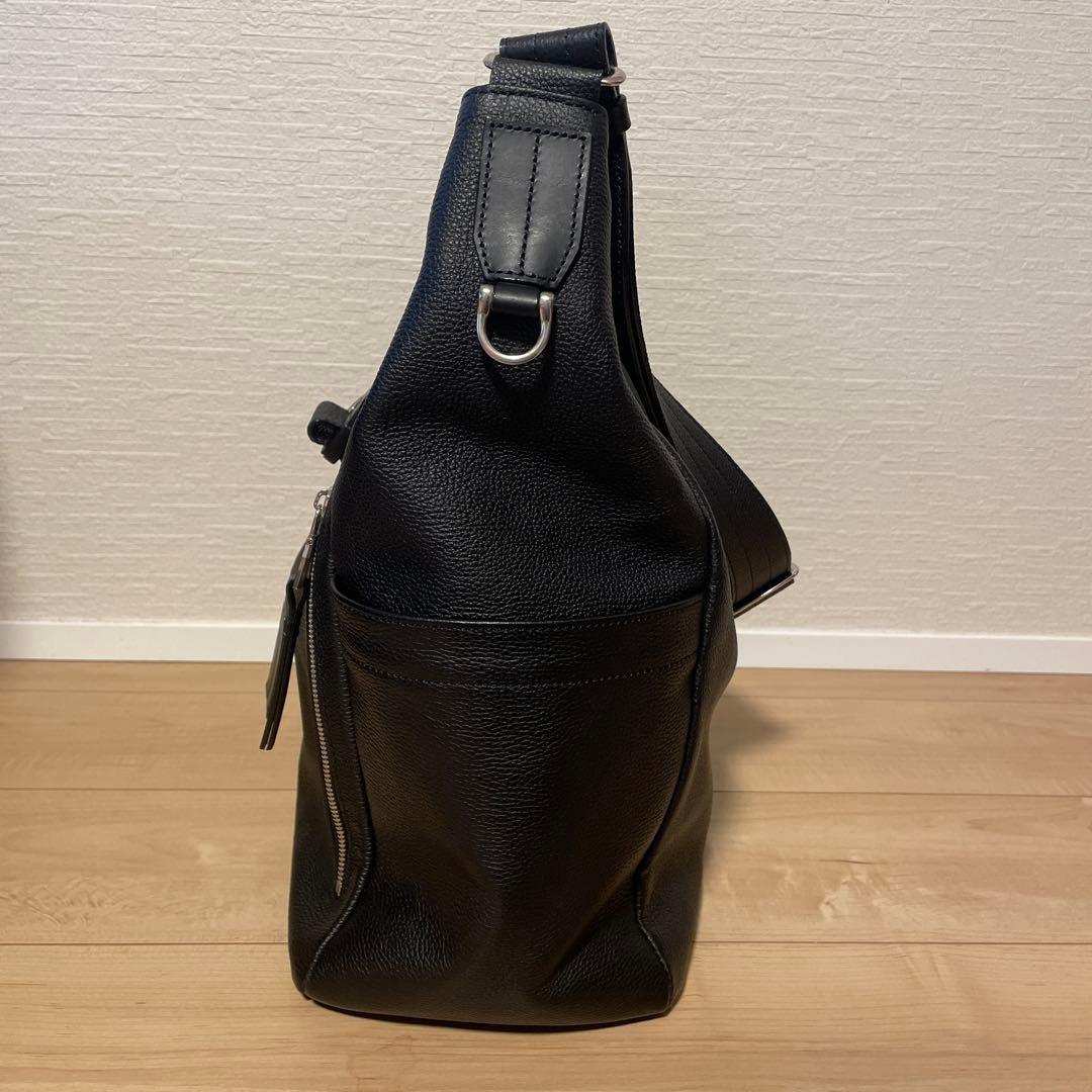 マスターピース drum 2wayショルダートート M ブラック