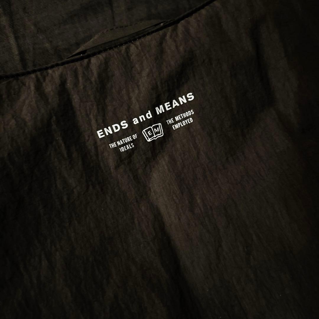 ENDS and MEANS Tactical Puff Vest ブラック