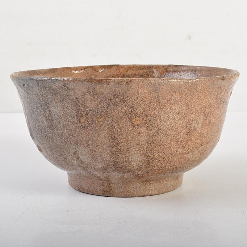 朝鮮美術　李氏朝鮮　後熊川茶碗　時代箱付　M　R7468