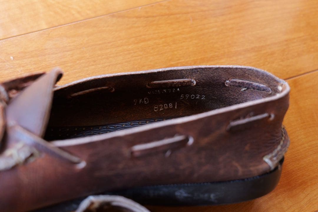 ⑮*川様 希少Beams plus ランコート レザー モカシンシューズ 草野氏