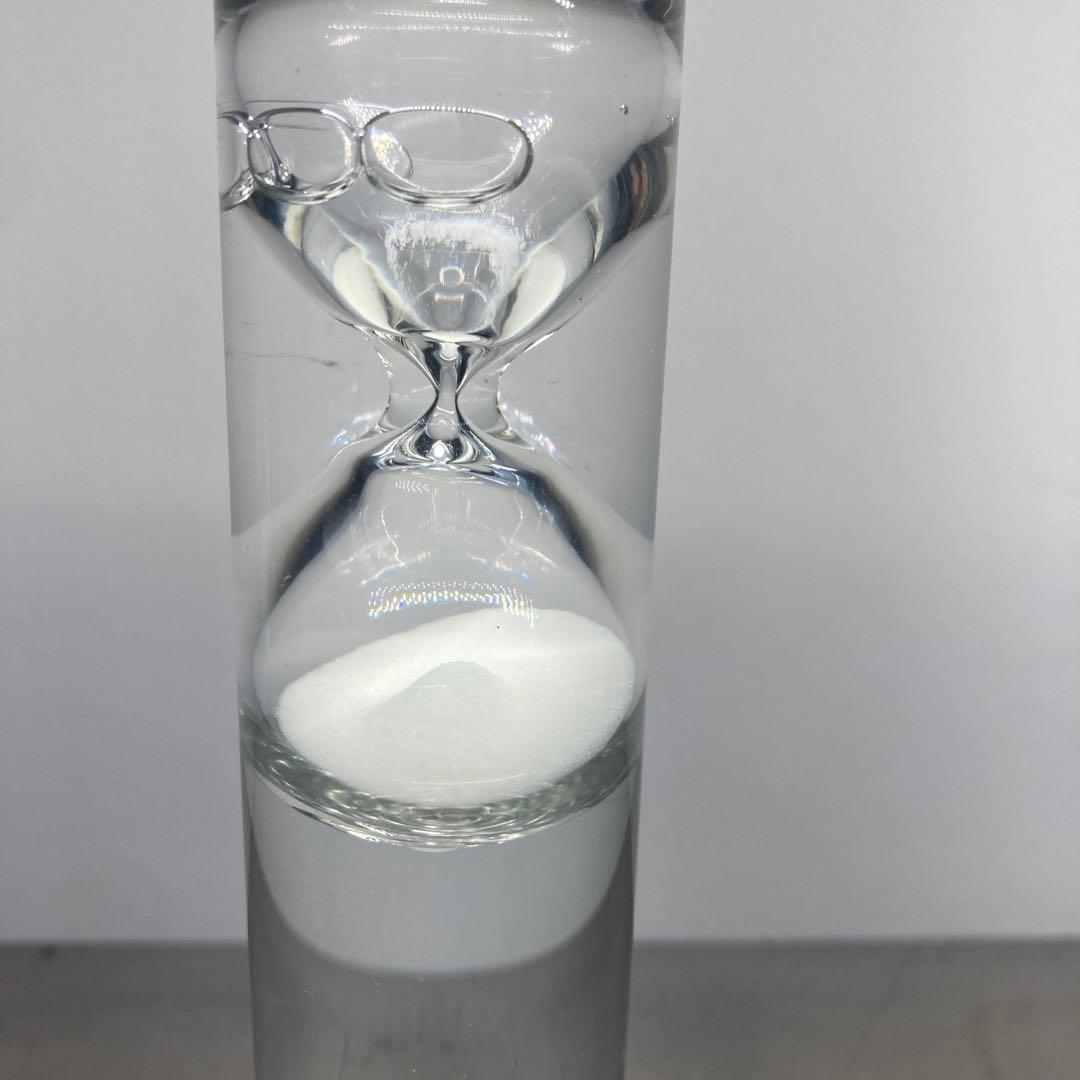 オブジェ　書斎ビンテージ　unknown ガラス製砂時計　珍品　コンテンポラリー