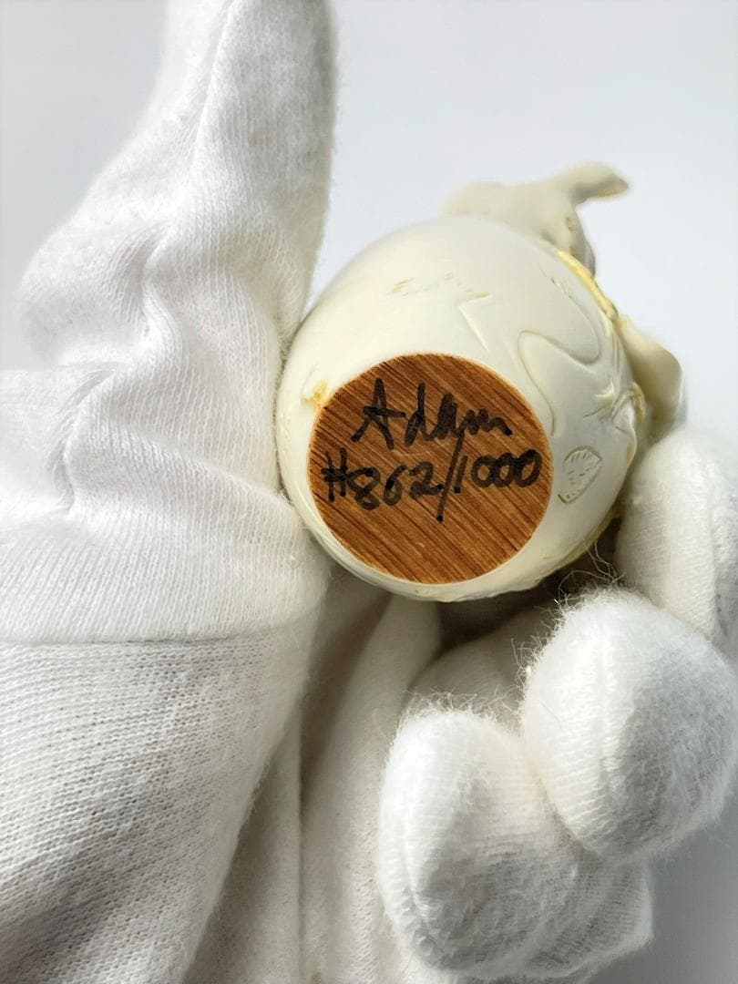 世界1000体限定 アダムバインダー ウサギ 彫刻 フィギュア