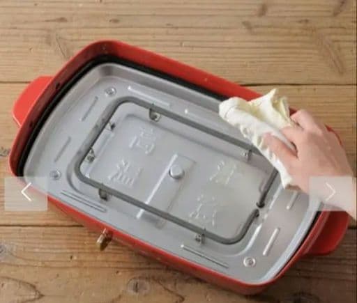 ブルーノ ホットプレート グランデサイズ レッド　赤　BRUNO　red