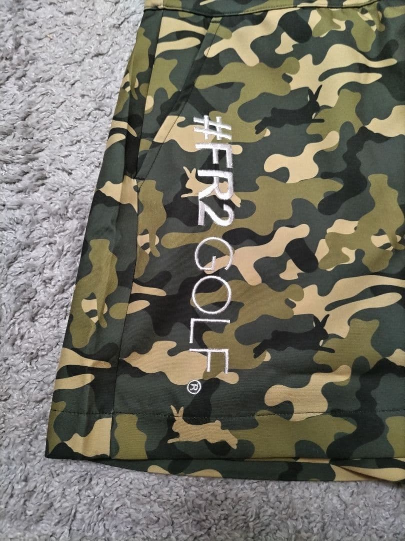 新品　FR2 ゴルフ セットアップ　ポロシャツ＆パンツ スカート　カモフラ柄