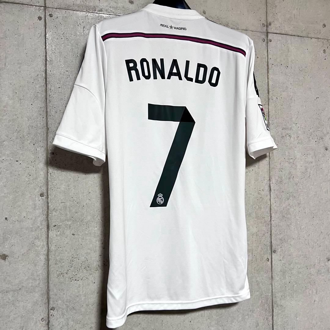 【美品！】14/15 レアル・マドリード ♯7 ロナウド【Mサイズ】ホーム