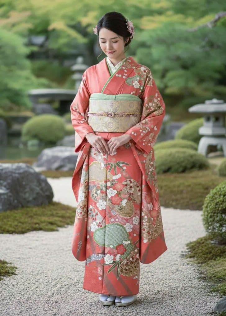 そごう誂　正統派　上質　高級振袖フルセット　川島織物帯　トール169 裄68