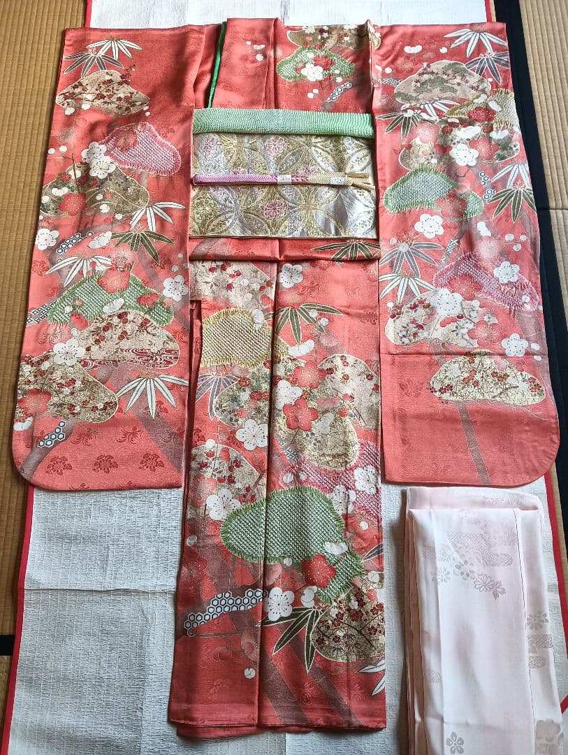 そごう誂　正統派　上質　高級振袖フルセット　川島織物帯　トール169 裄68