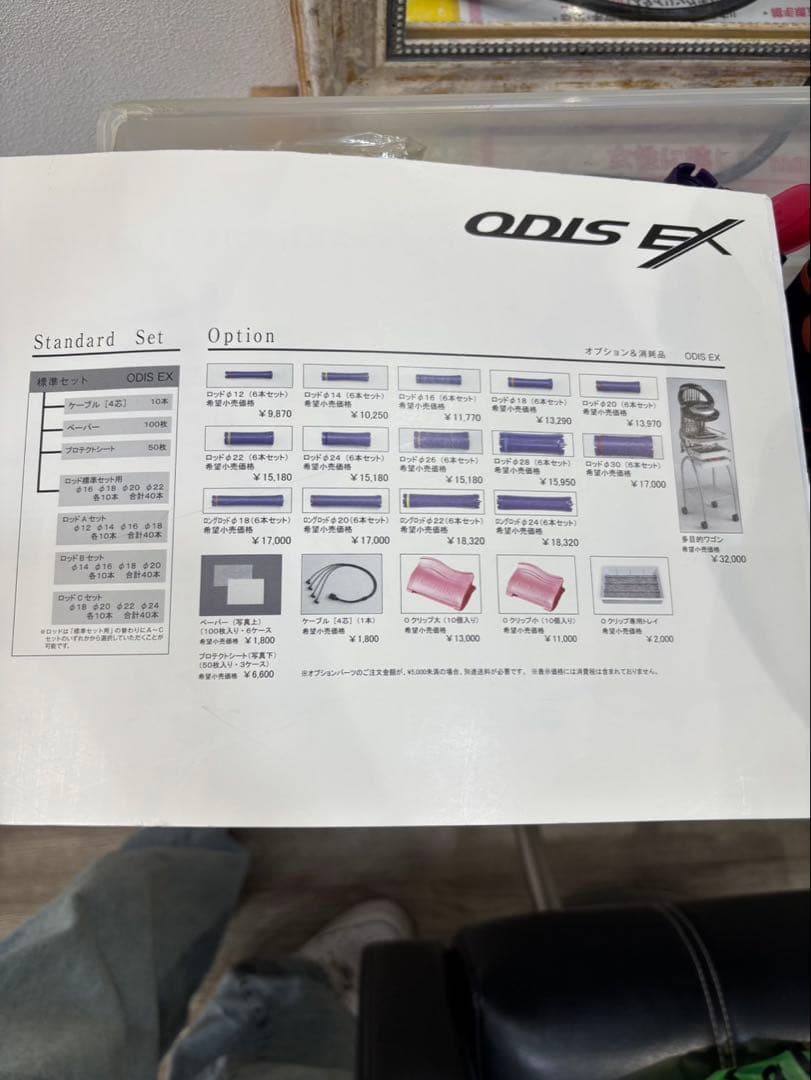 オオヒロ ODIS EX ロッド、付属品付 デジタルパーマ 大広 オージス