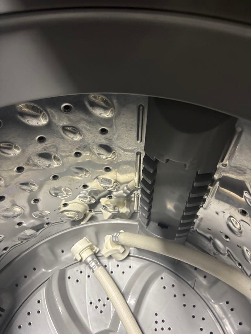 IAW-T603BL 洗濯機 6kg 黒 アイリスオーヤマ　2021年製T