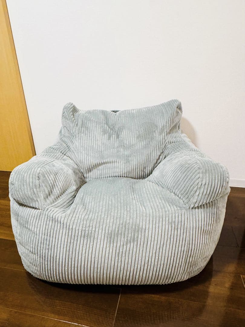 HUGME 1人掛けビーズソファ Mint LOOSY