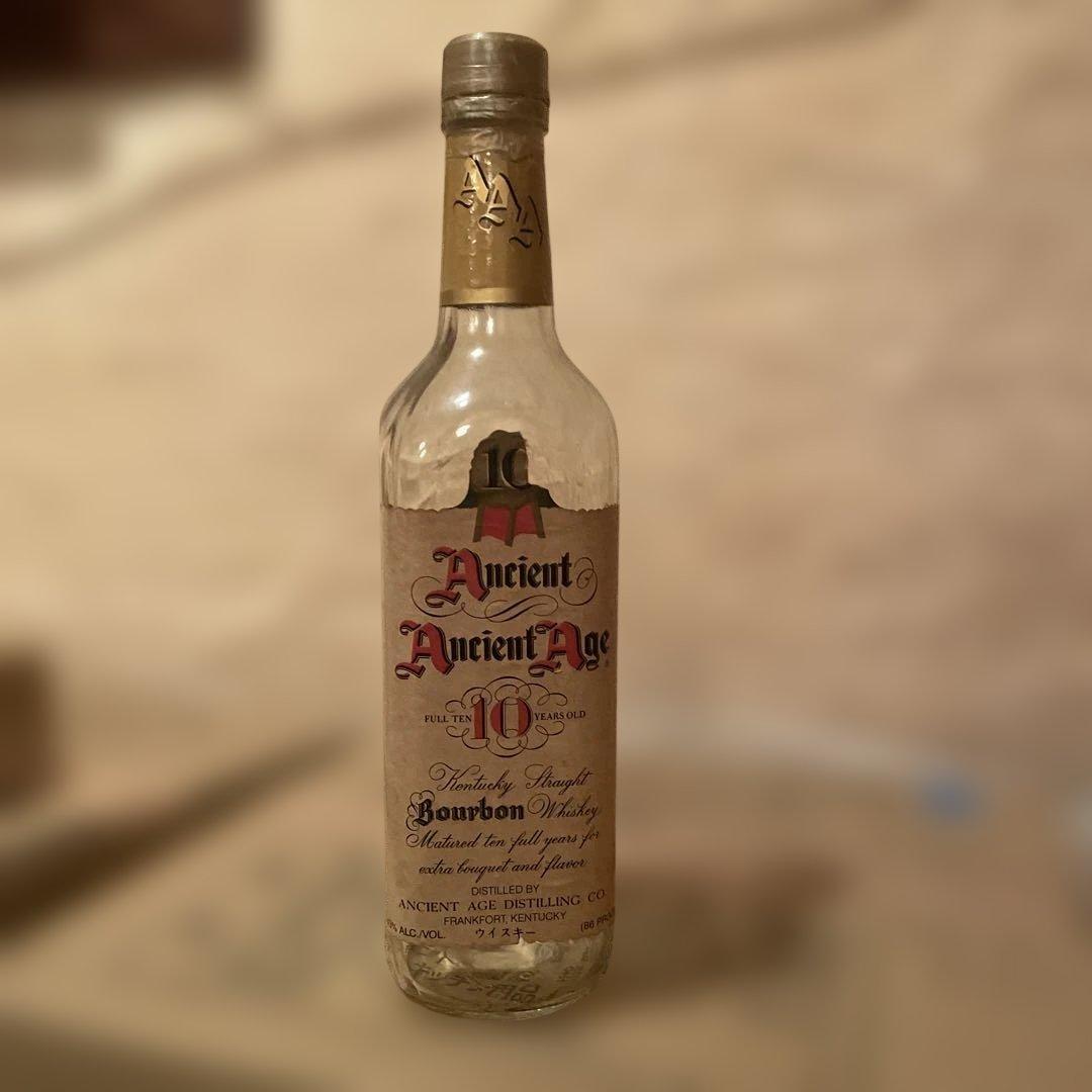 激レア、バーボン、空瓶