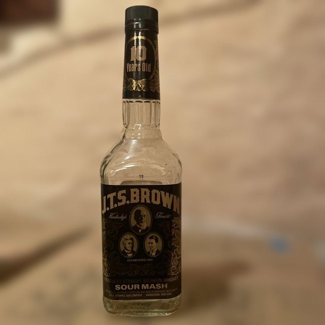 激レア、バーボン、空瓶