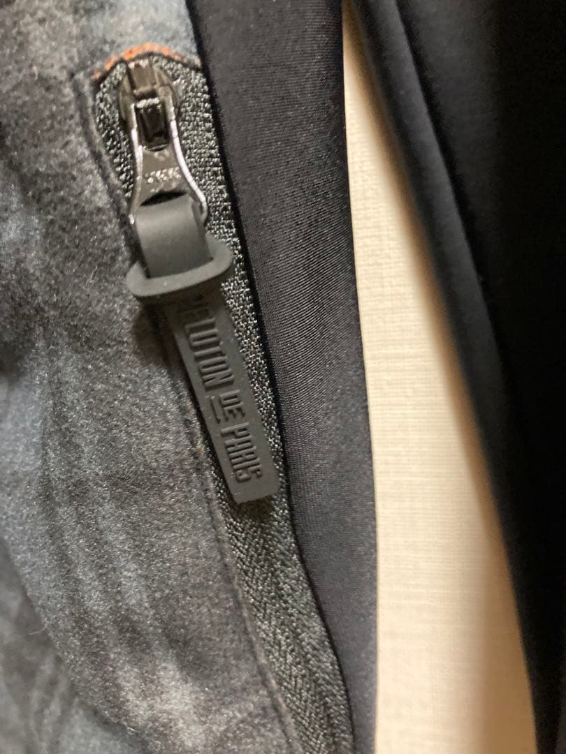 プロトンドパリ　ウインタージャージ　ATLAS サイクルジャージ　黒　S