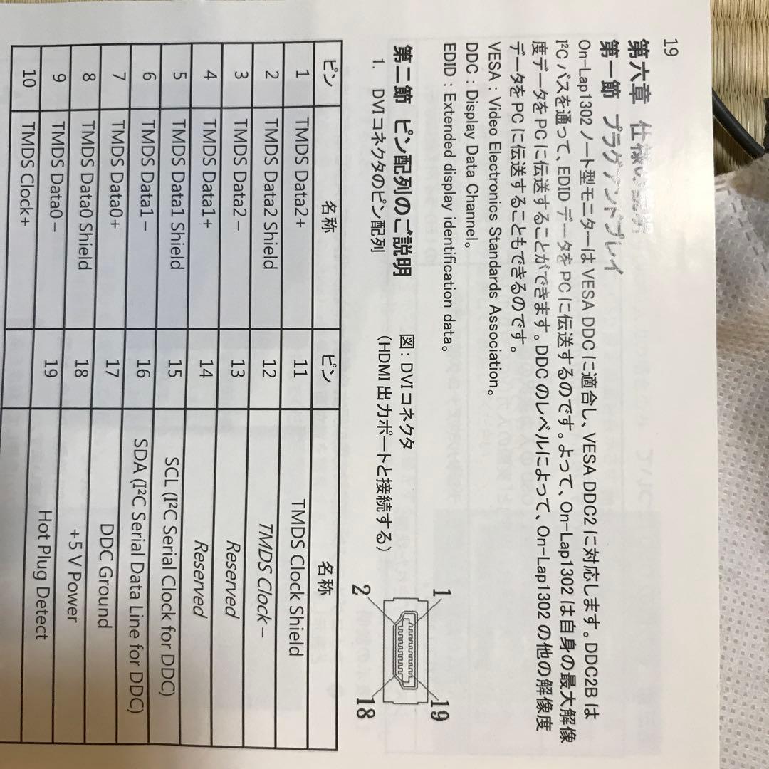 PC用外部モニター(薄型ディスプレイ)