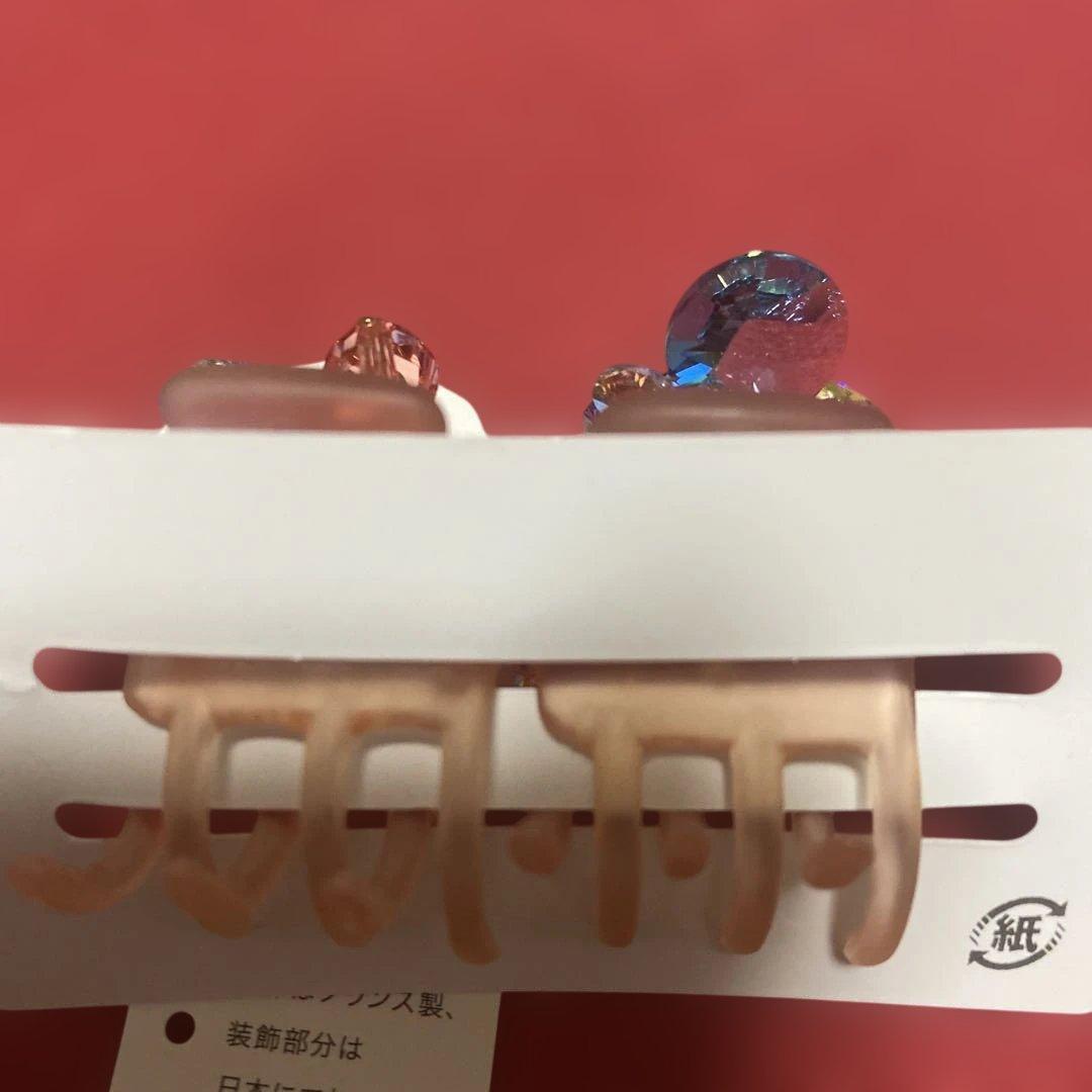 Complex Biz 多色クリスタルヘアクリップ新品未使用