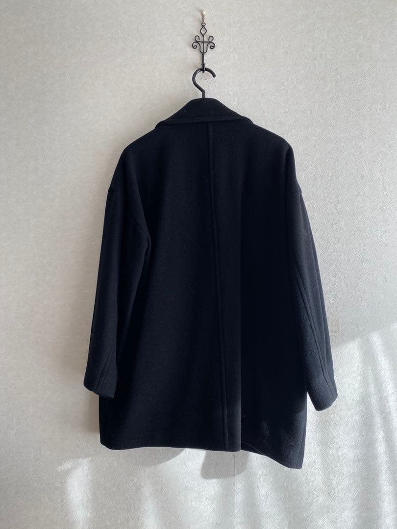 JOURNAL STANDARD relumeビシュウウールPコート ブラック