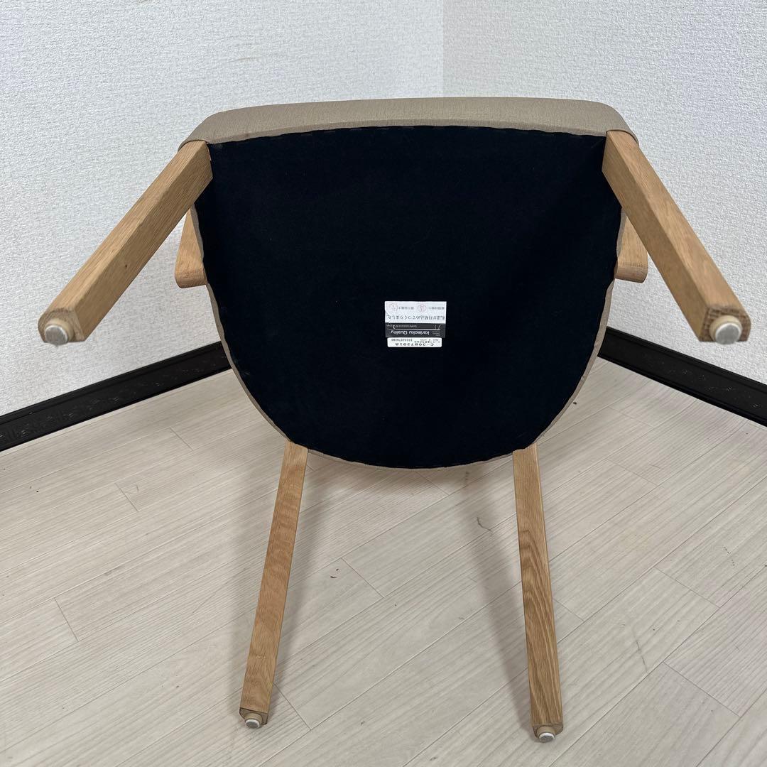 カリモク 軽量 ダイニングチェア アームチェア CT83モデル 23年製 i4※