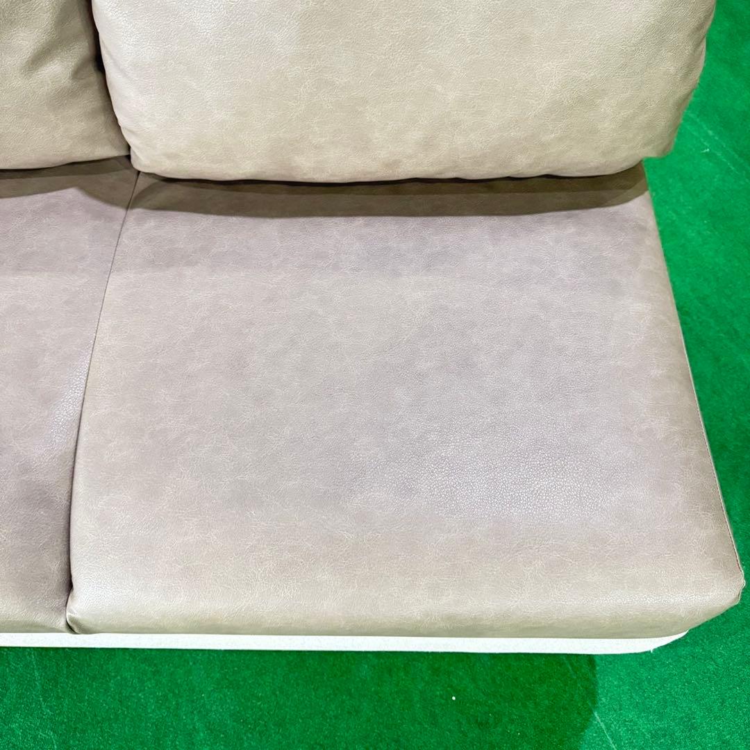 KAWAJUN 2人掛けソファ クッション 幅120cm インテリア L008