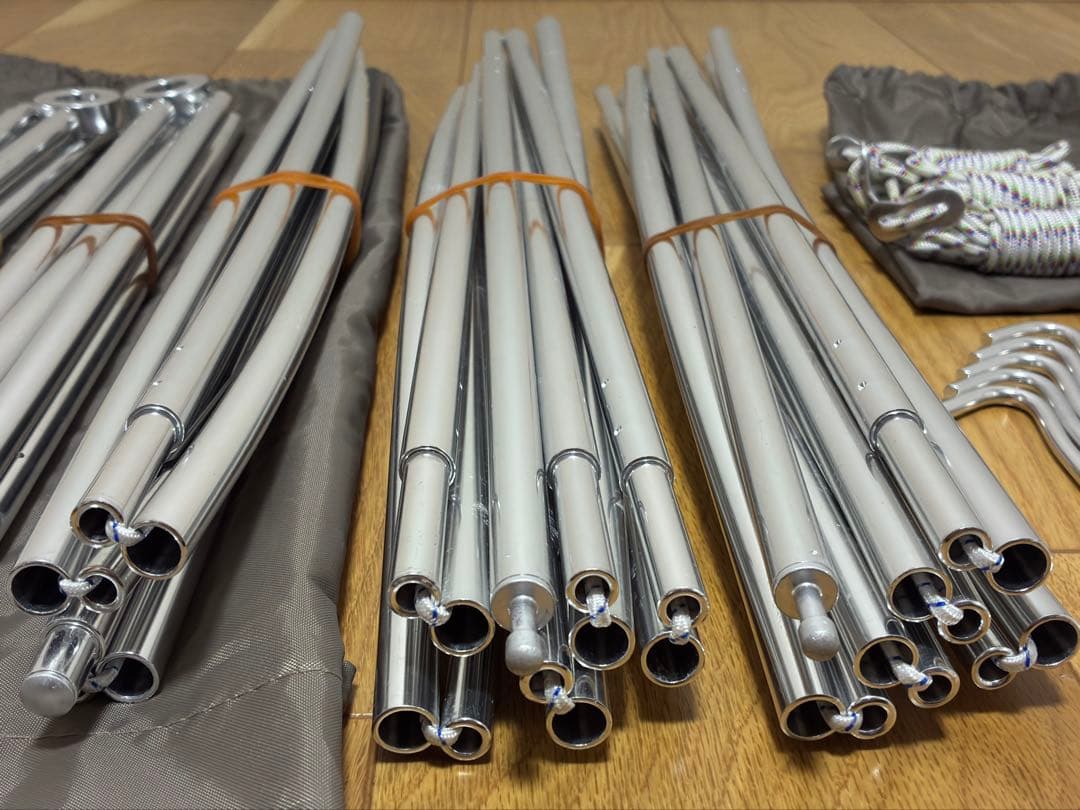 スノーピーク ランドネストドームM、マットシートセット