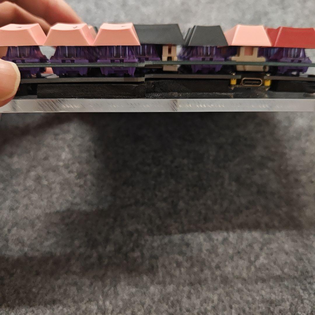 自作分割型キーボード フルセット spaice47