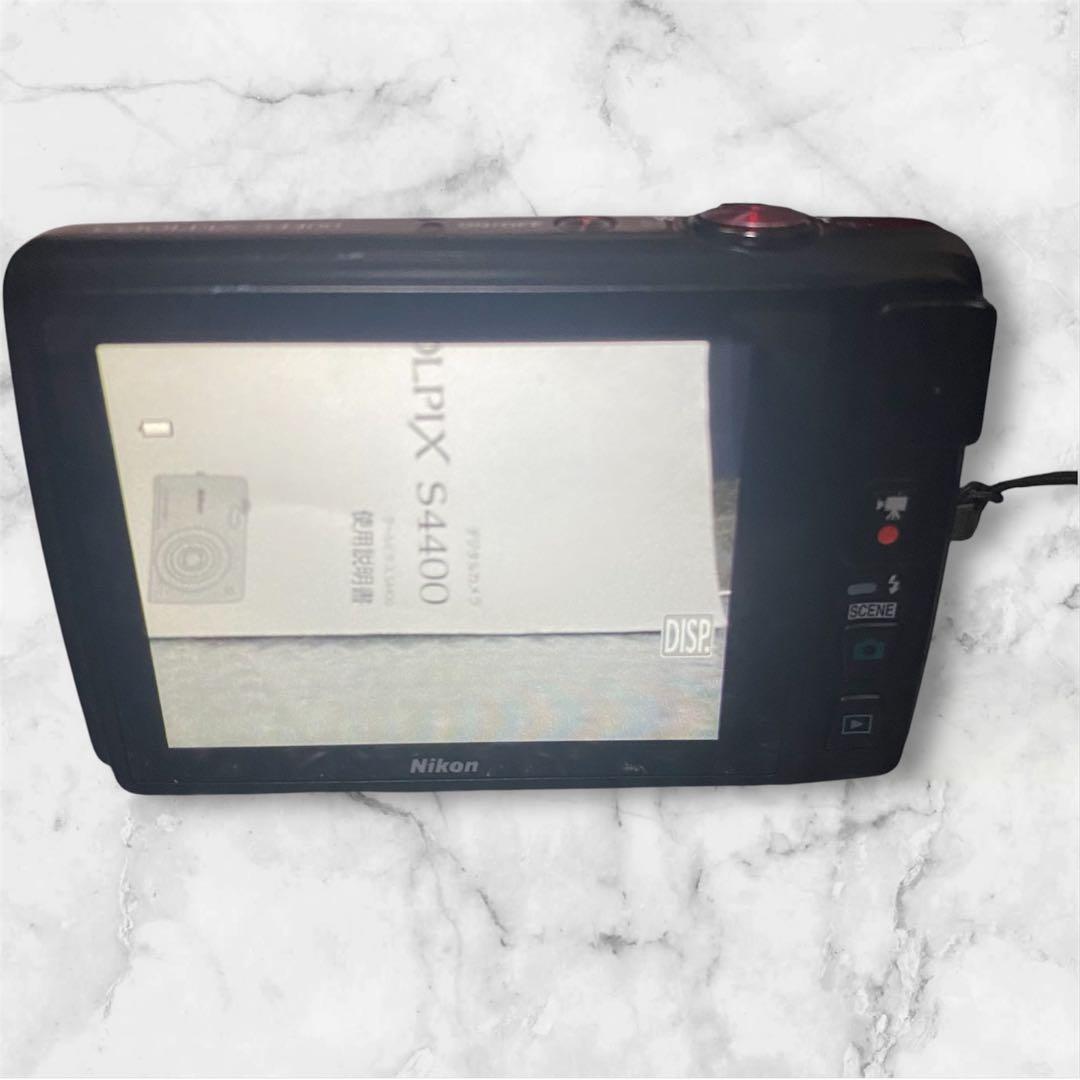 美品【Nikon】ニコンクールピクス COOLPIX S4400/レッド