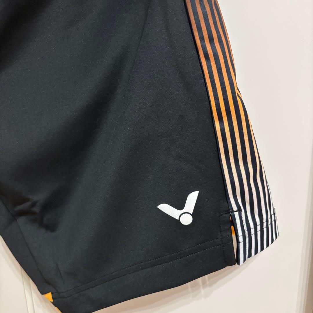 【奈良岡功大着用モデル】Lサイズ　victor ビクターハーフパンツ ブラック