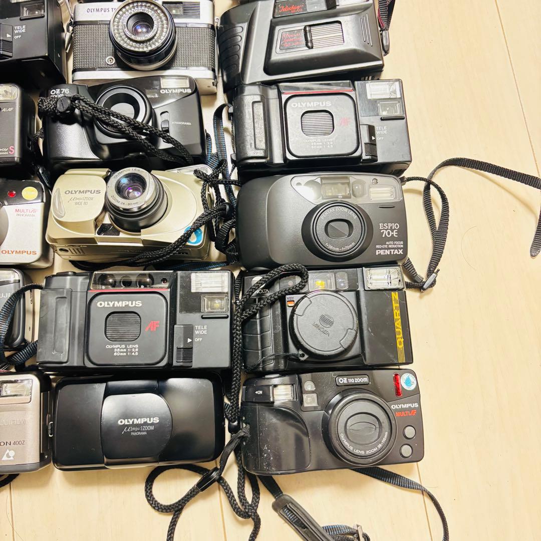 【ジャンク品】コンパクトフィルムカメラ　31点セット