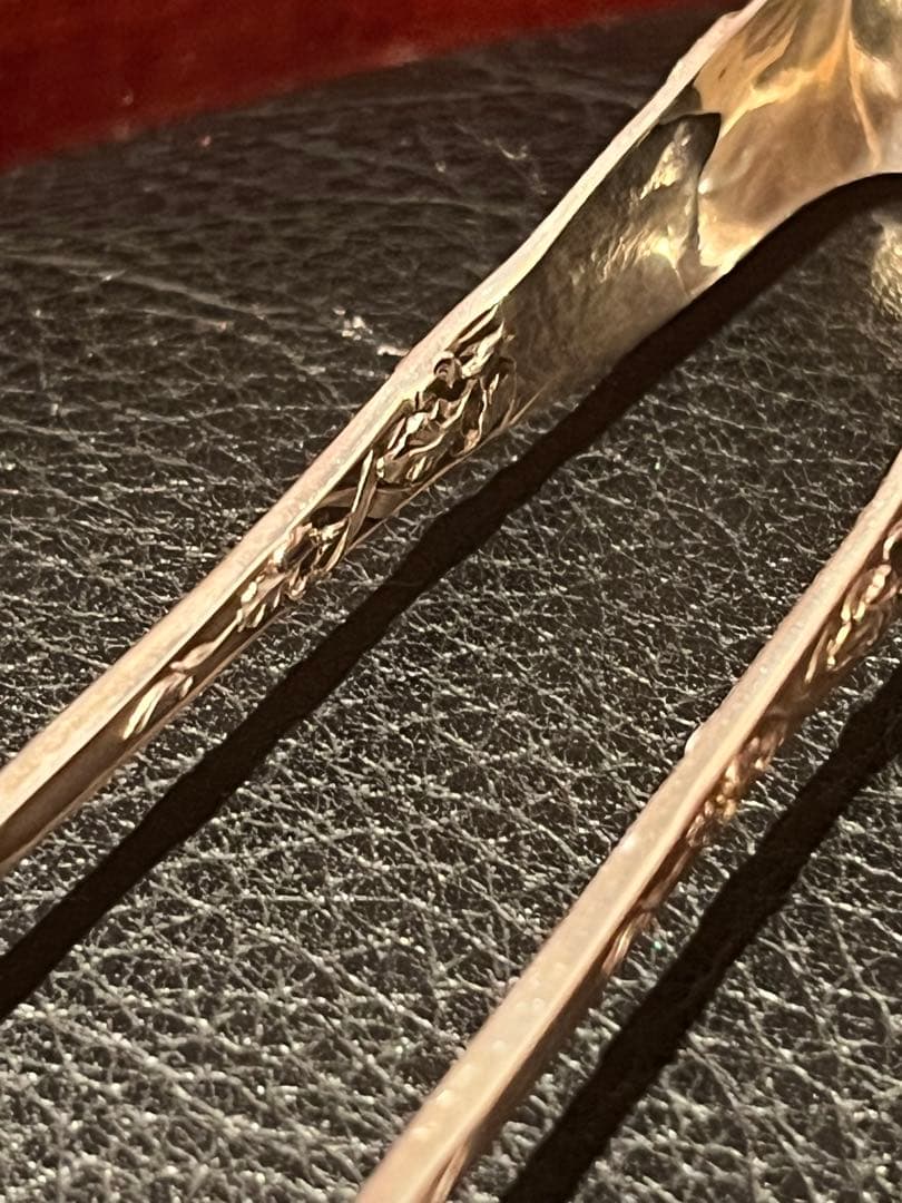 ピュイフォルカ　純銀製　950 トング　フランスアンティーク　スターリング