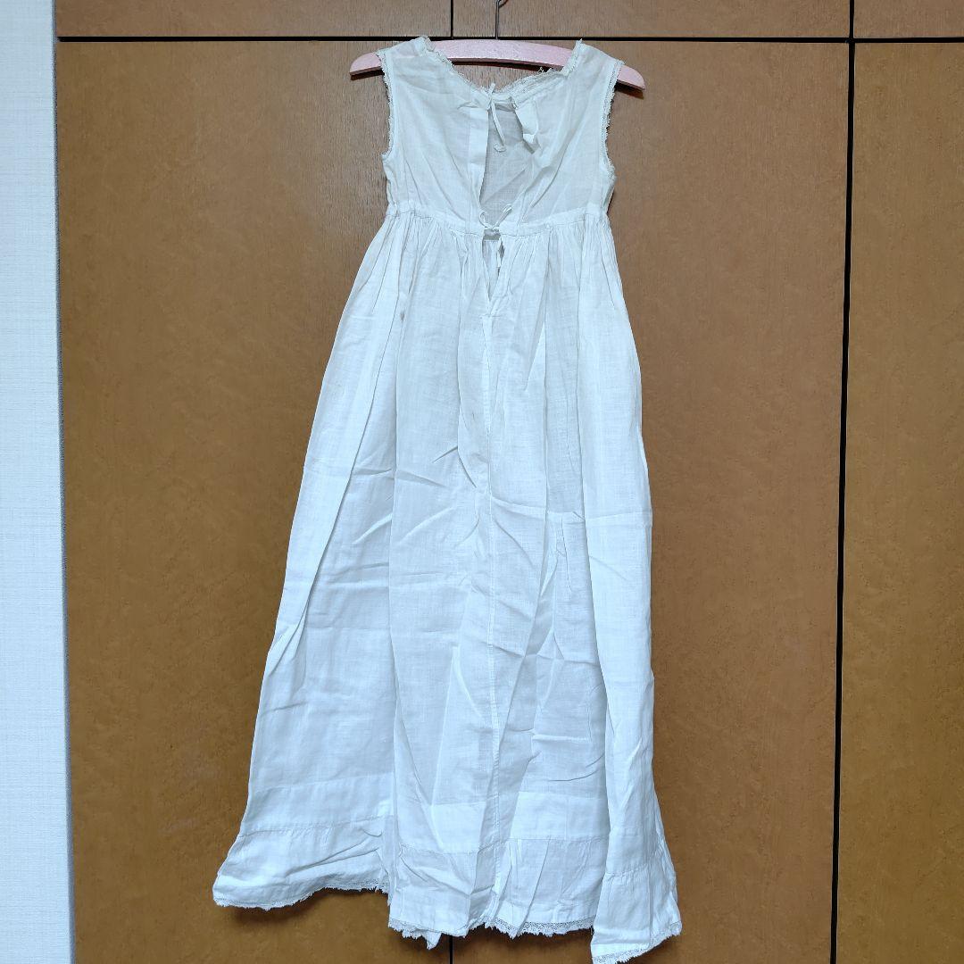 ベビードレス　刺繍　アンティーク　インナー付き　値下げ