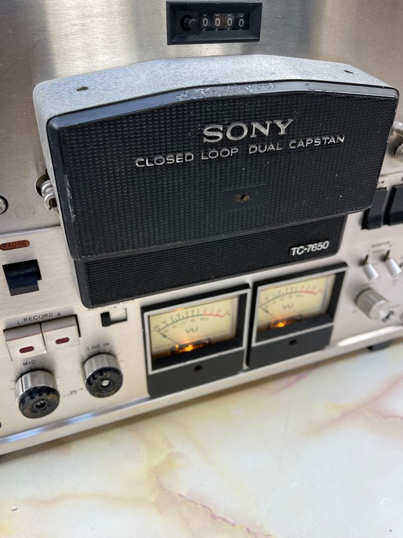 SONY オープンリールデッキ　TC-7650(k74)