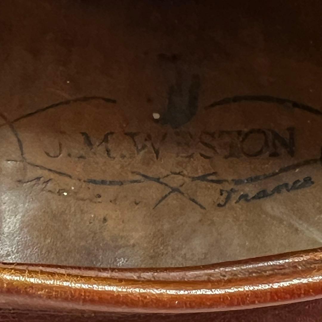 JM WESTON ローファー 茶 UK6 D 革靴