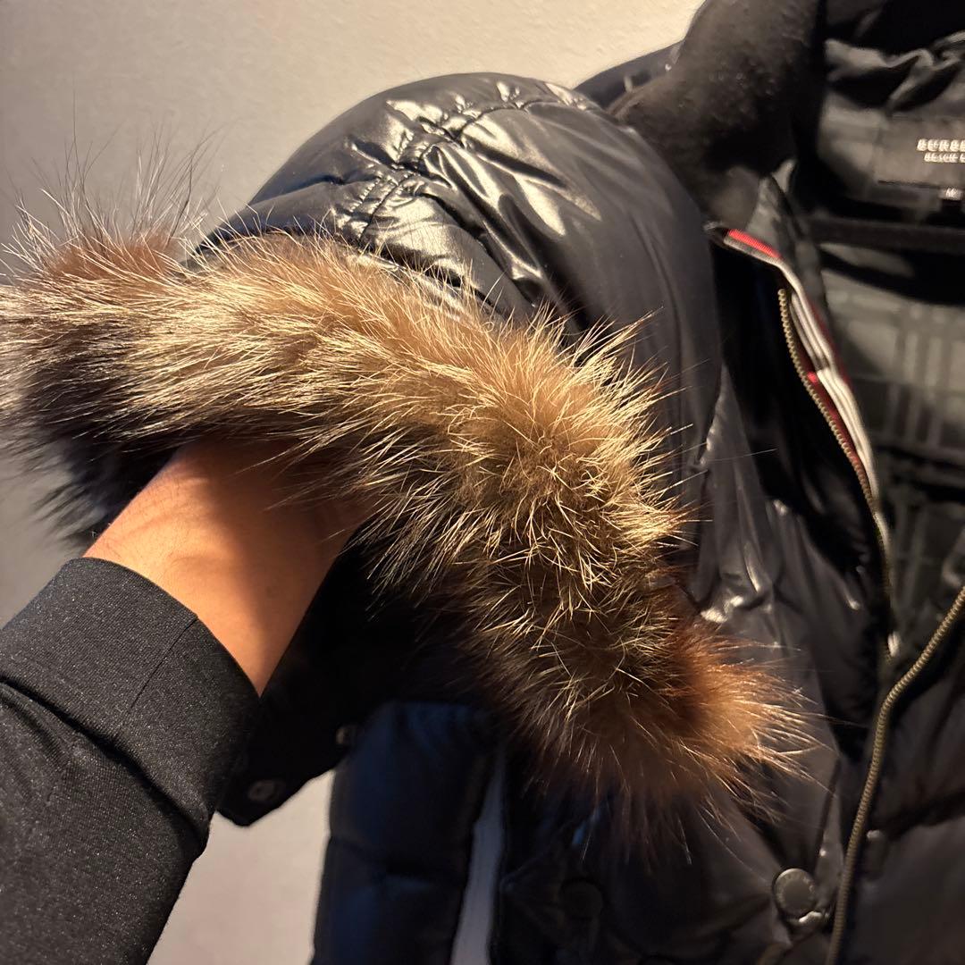 バーバリーブラックレーベル 10周年記念 限定 ダウンジャケット