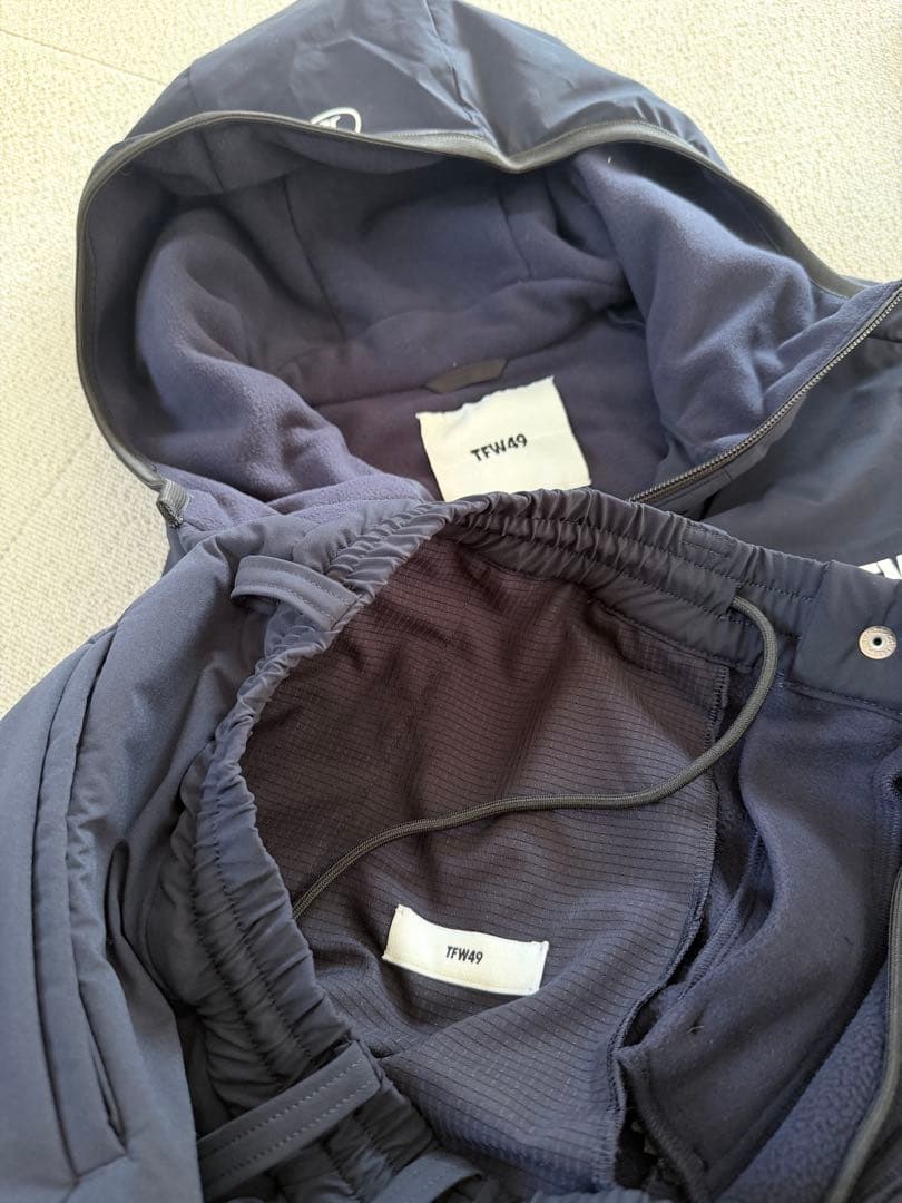 TFW49　フーディ　パンツ　　セットアップ FLEECE サイズS 新作