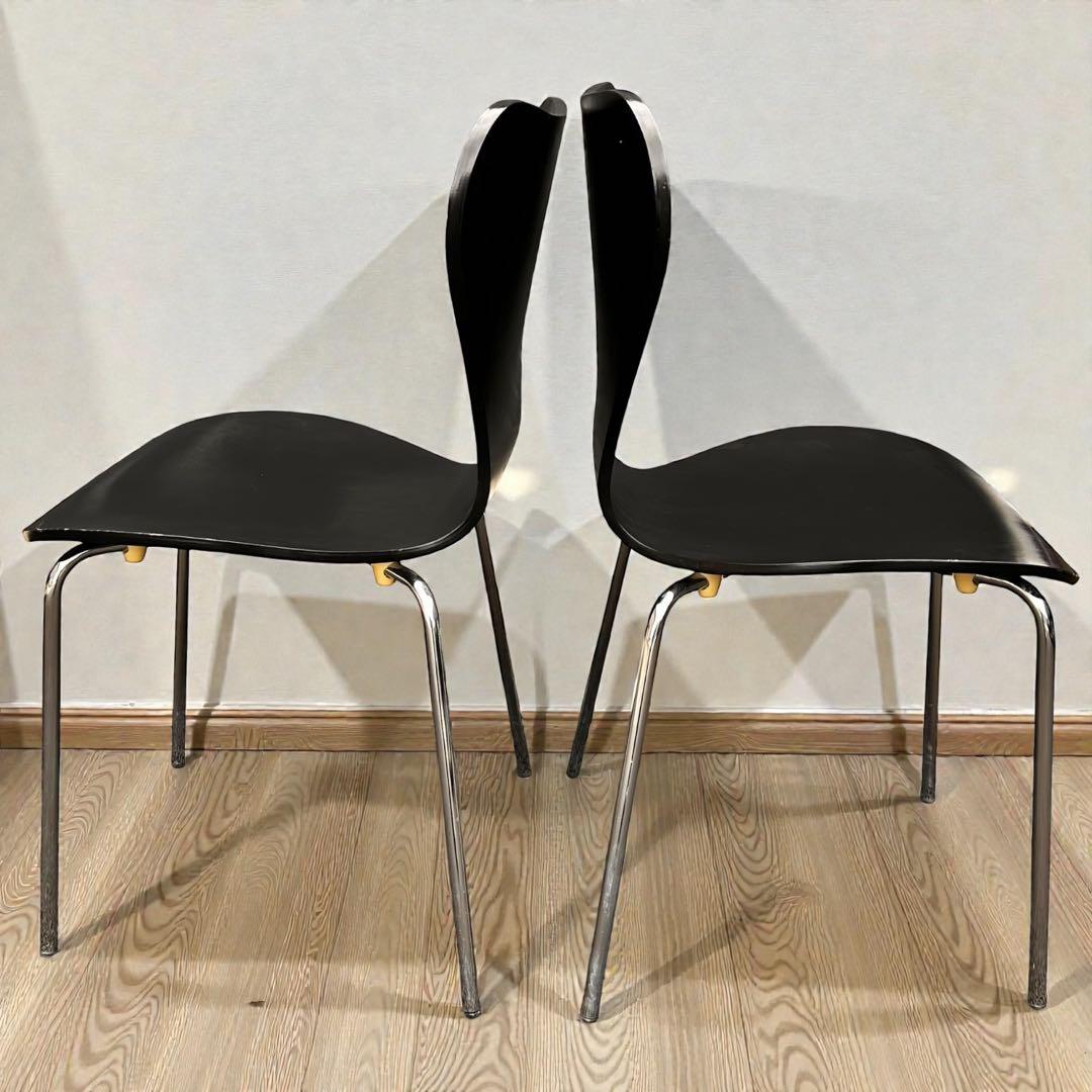 良品✨フリッツハンセン セブンチェア リプロダクト ダイニングチェア 4脚 ②