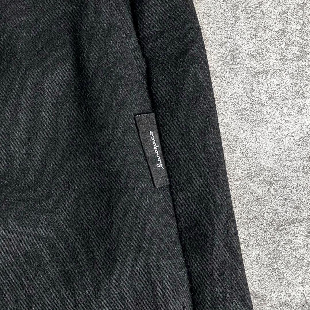 harapeco twill セットアップ ハーフジッププルオーバー パンツ 黒