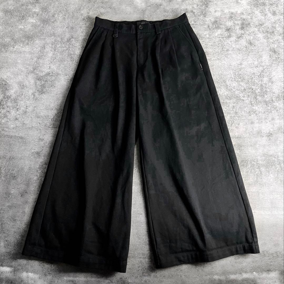 harapeco twill セットアップ ハーフジッププルオーバー パンツ 黒