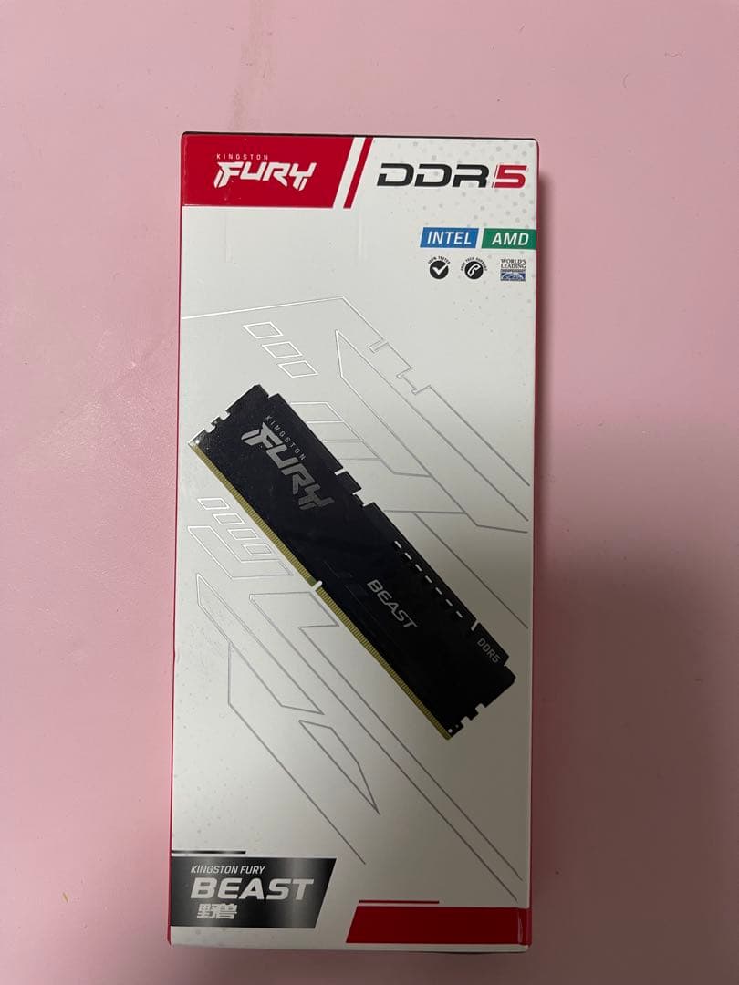 メモリー KINGSTON FURY DDR5 16G 6000MHz