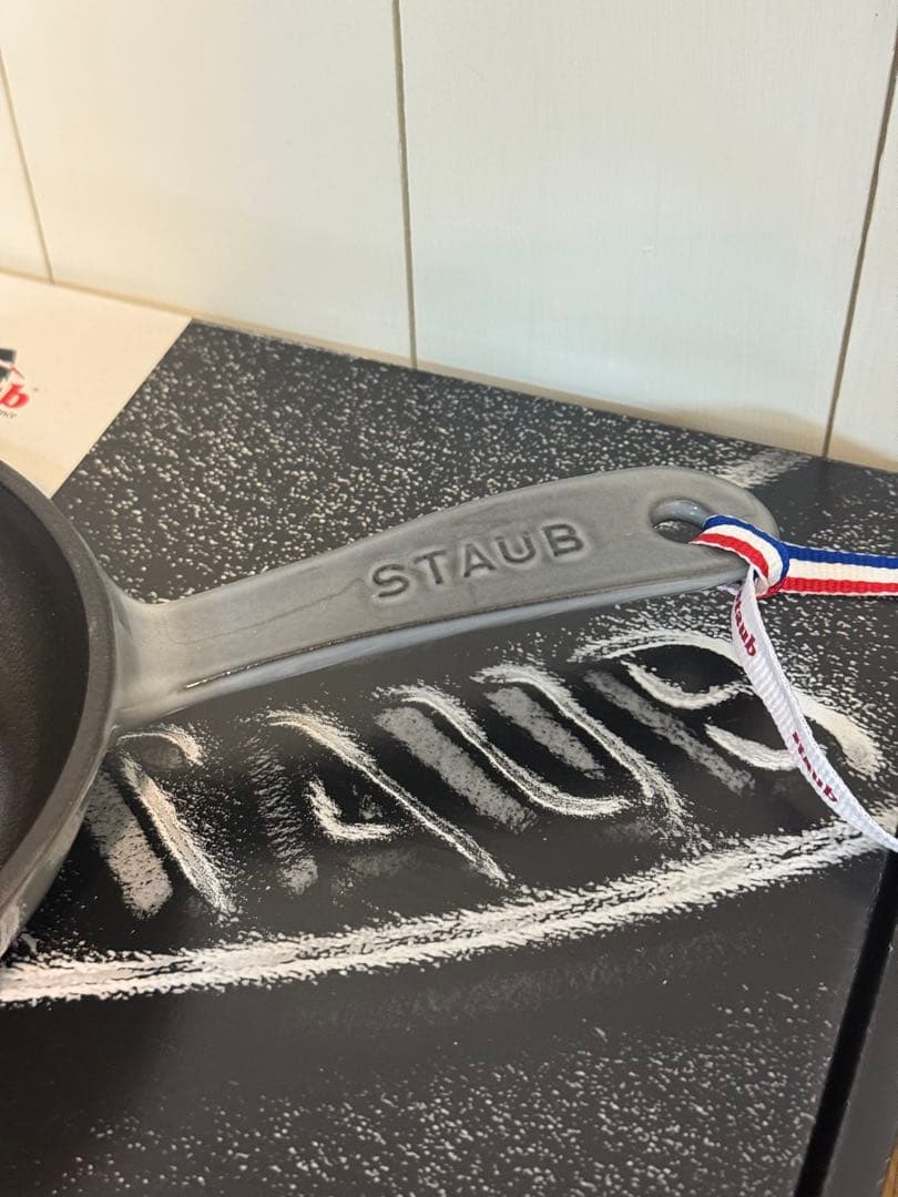 新品 ストウブ スキレット グレー 16cm 40501-145