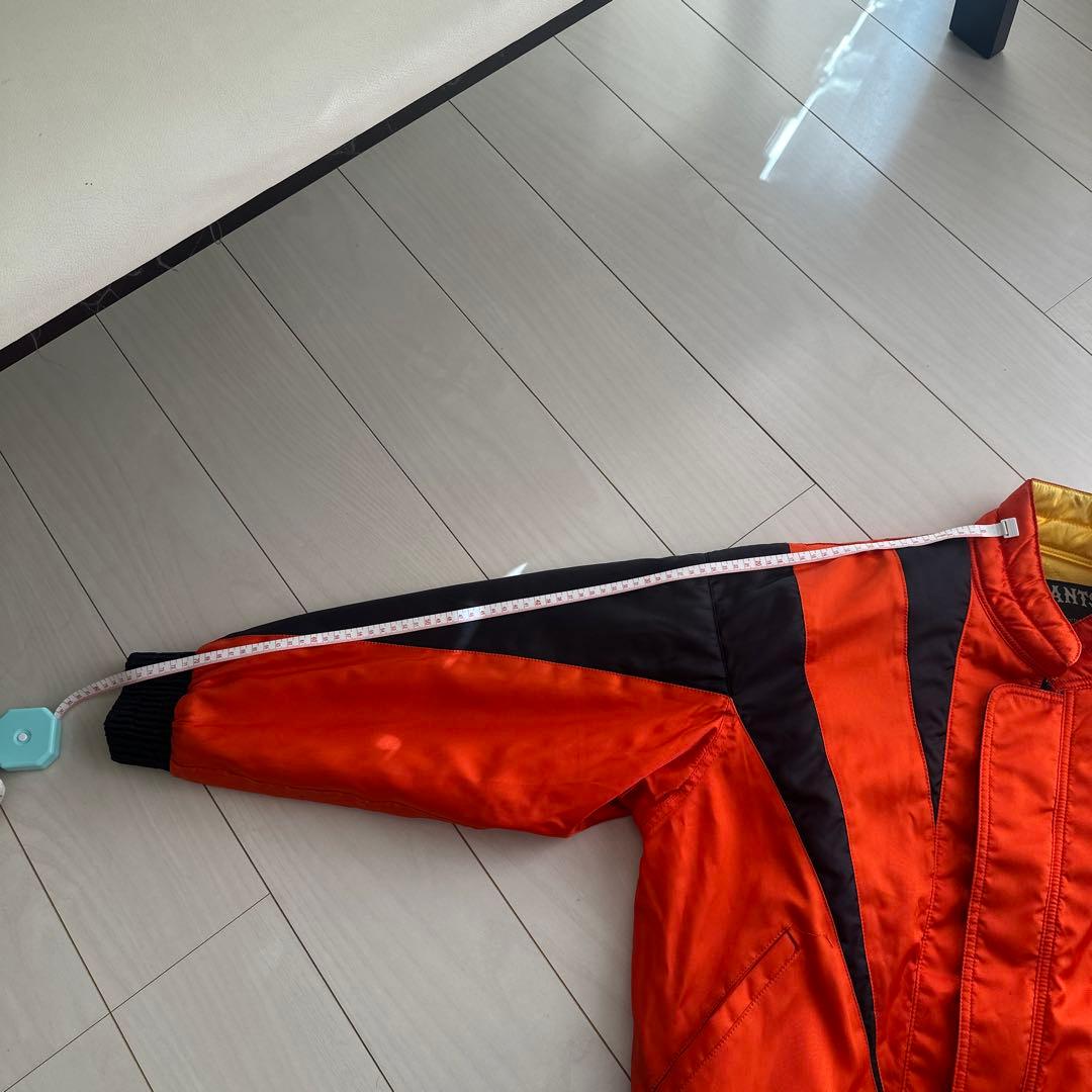 GIANTS ウォームアップジャケット オレンジ/ネイビー