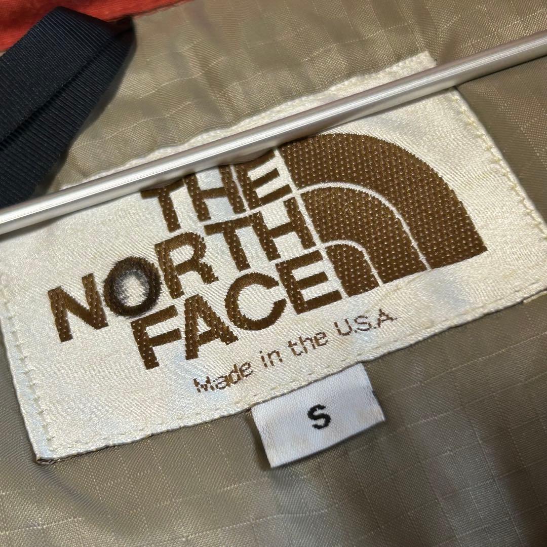 THE NORTH FACE ザノースフェイス　ダウンベスト　アメリカ製　茶タグ