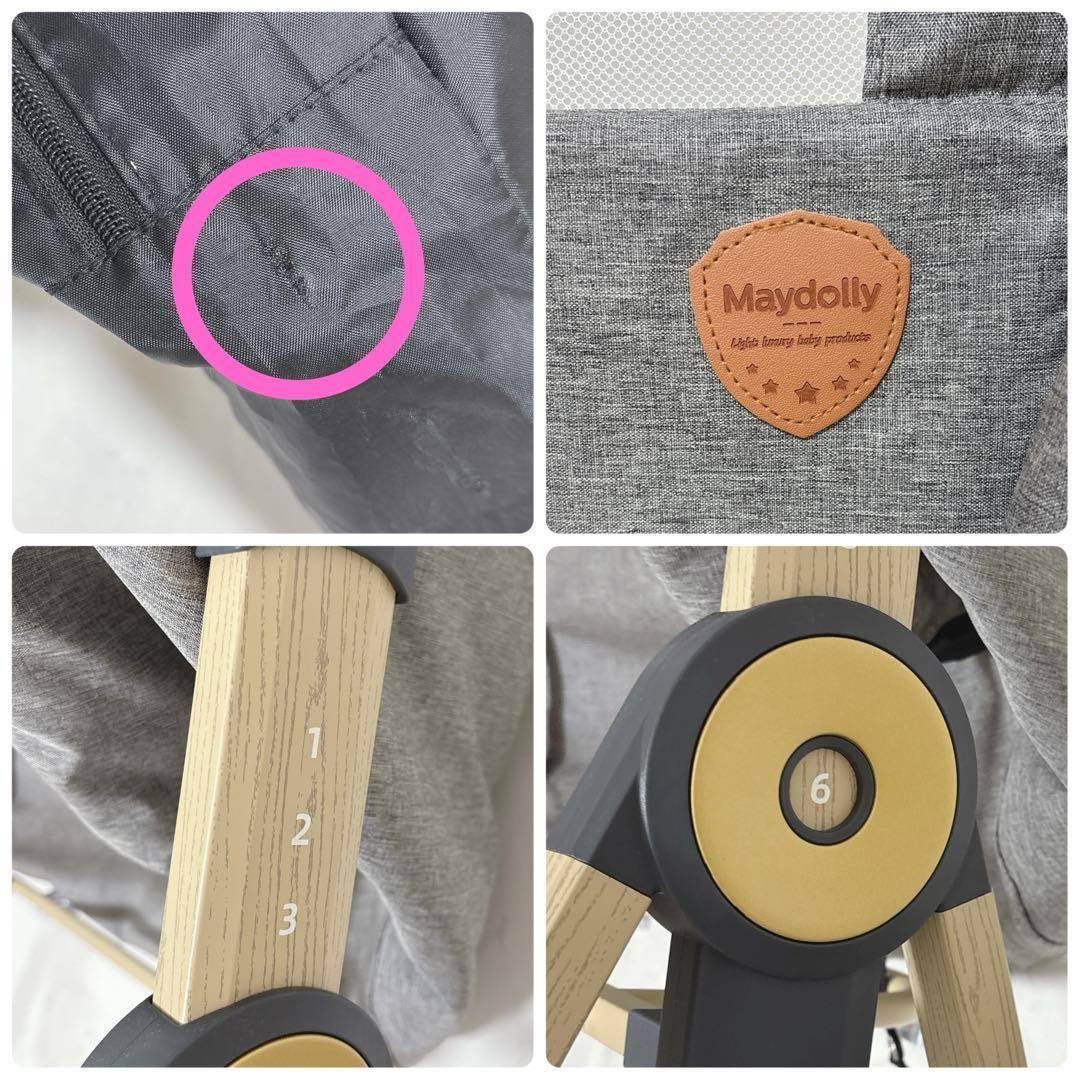 極美品 付属品完備 playkids Maydolly HZDMJ ベビーベッド