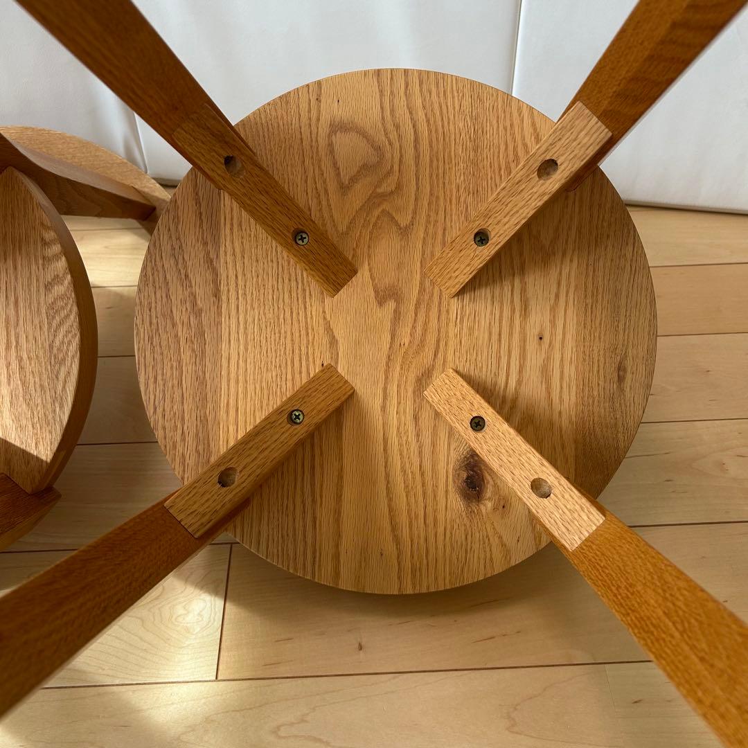 HIRASHIMA ヒラシマ　無垢材 2脚　座刳り　曲げ木　ウィンザー　極希少品