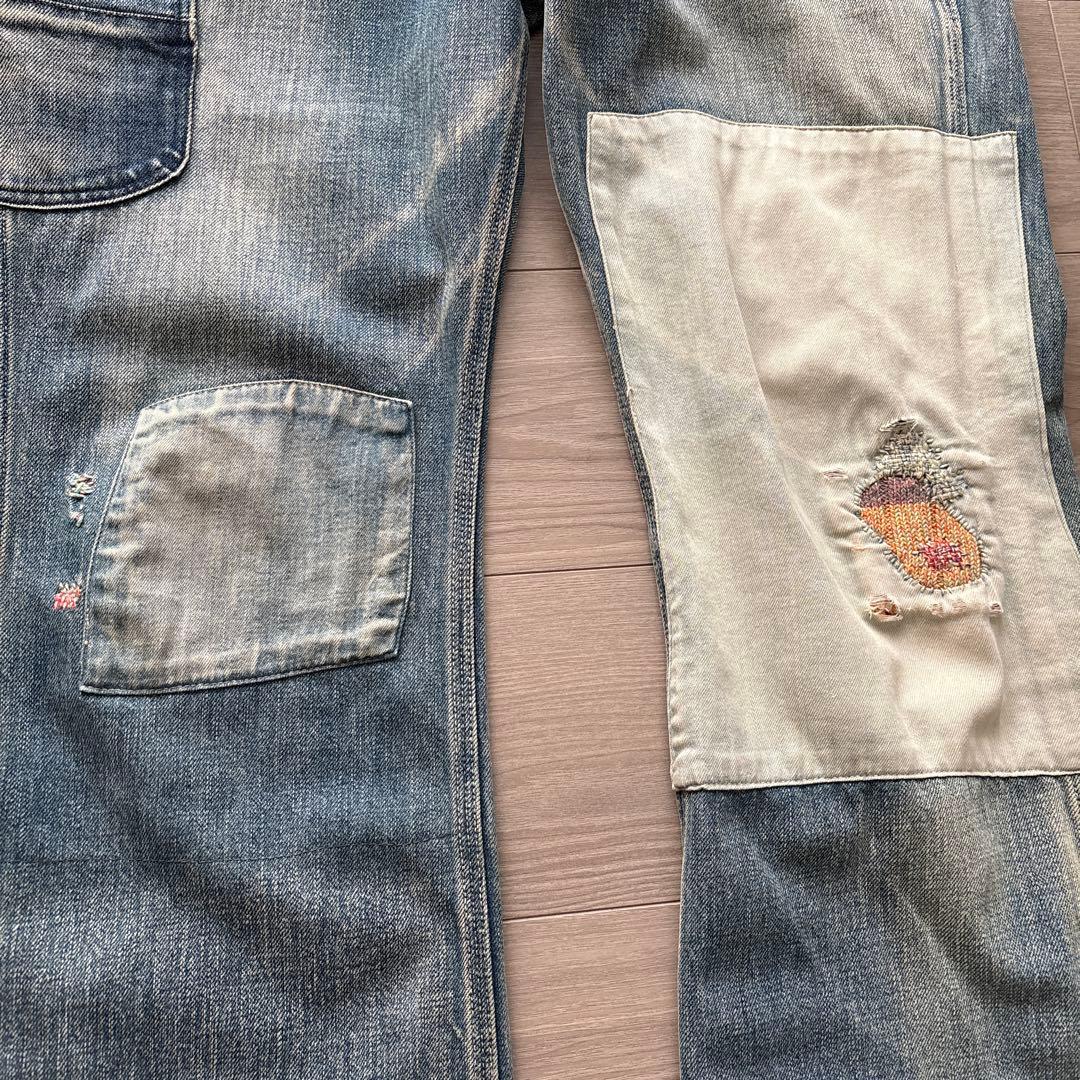 KAPITAL KOUNTRY キャピタルカントリー オーバーオール　サイズ2