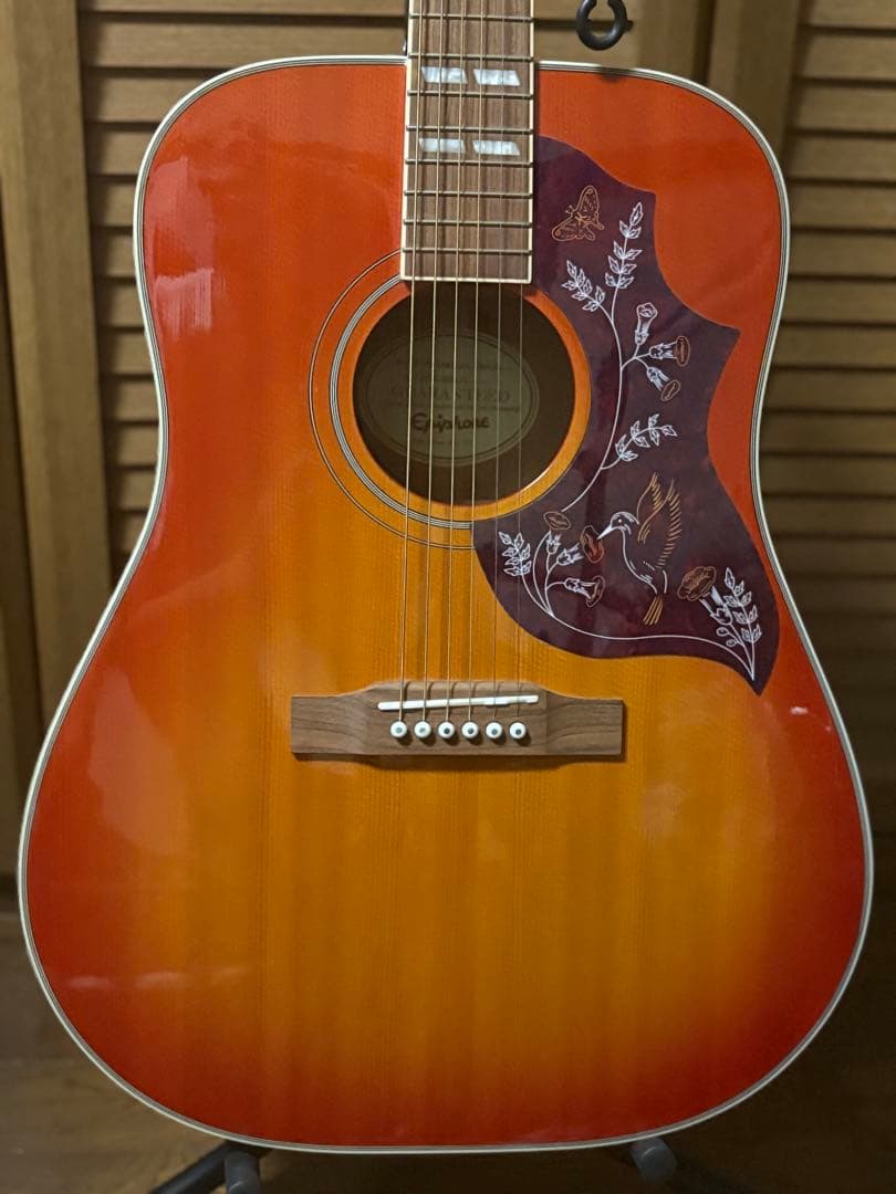 値下げ！美品 Epiphone Hummingbird PRO/FC