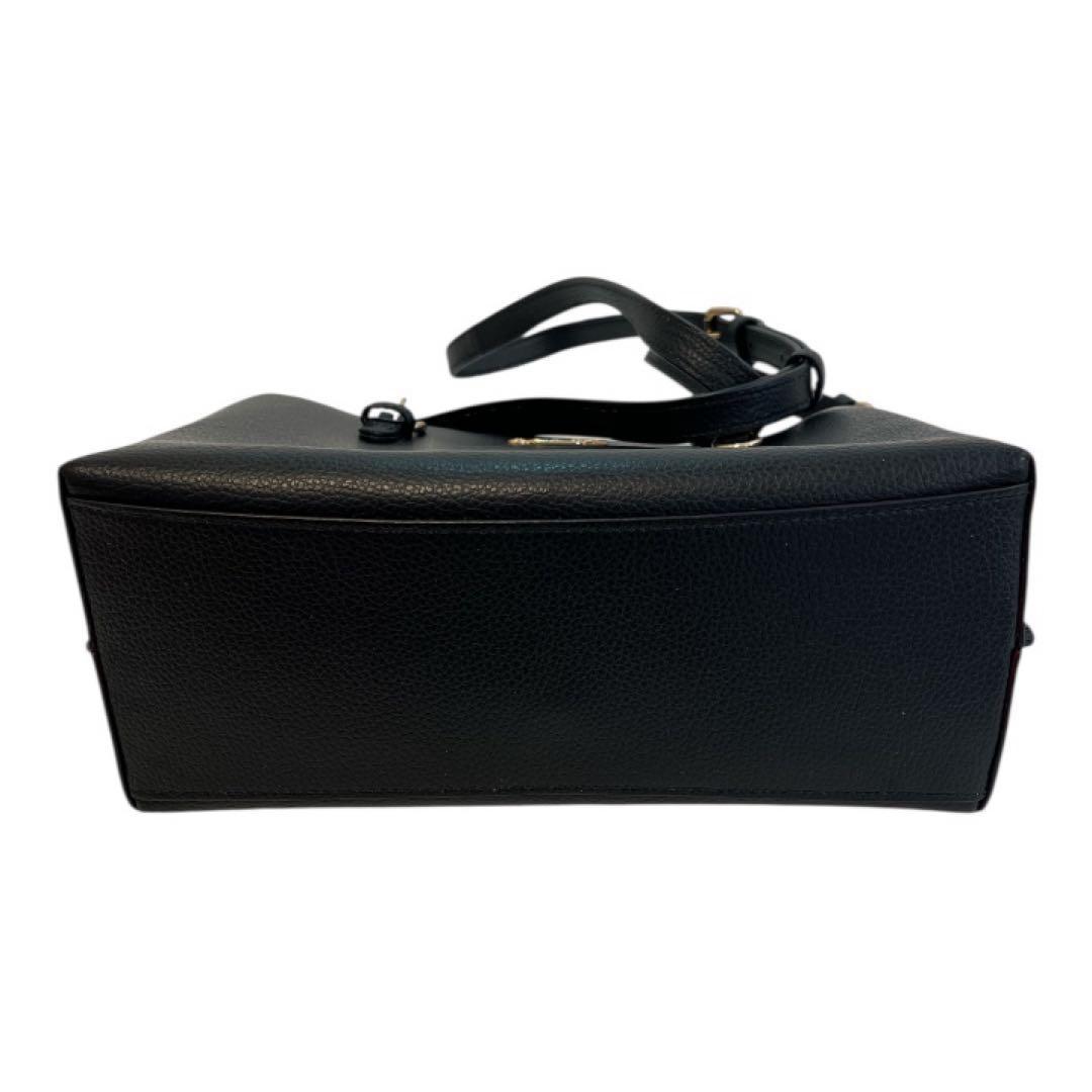 極美品 コーチ ショルダーバッグ ブラック レザー C4084 ハンドル無し