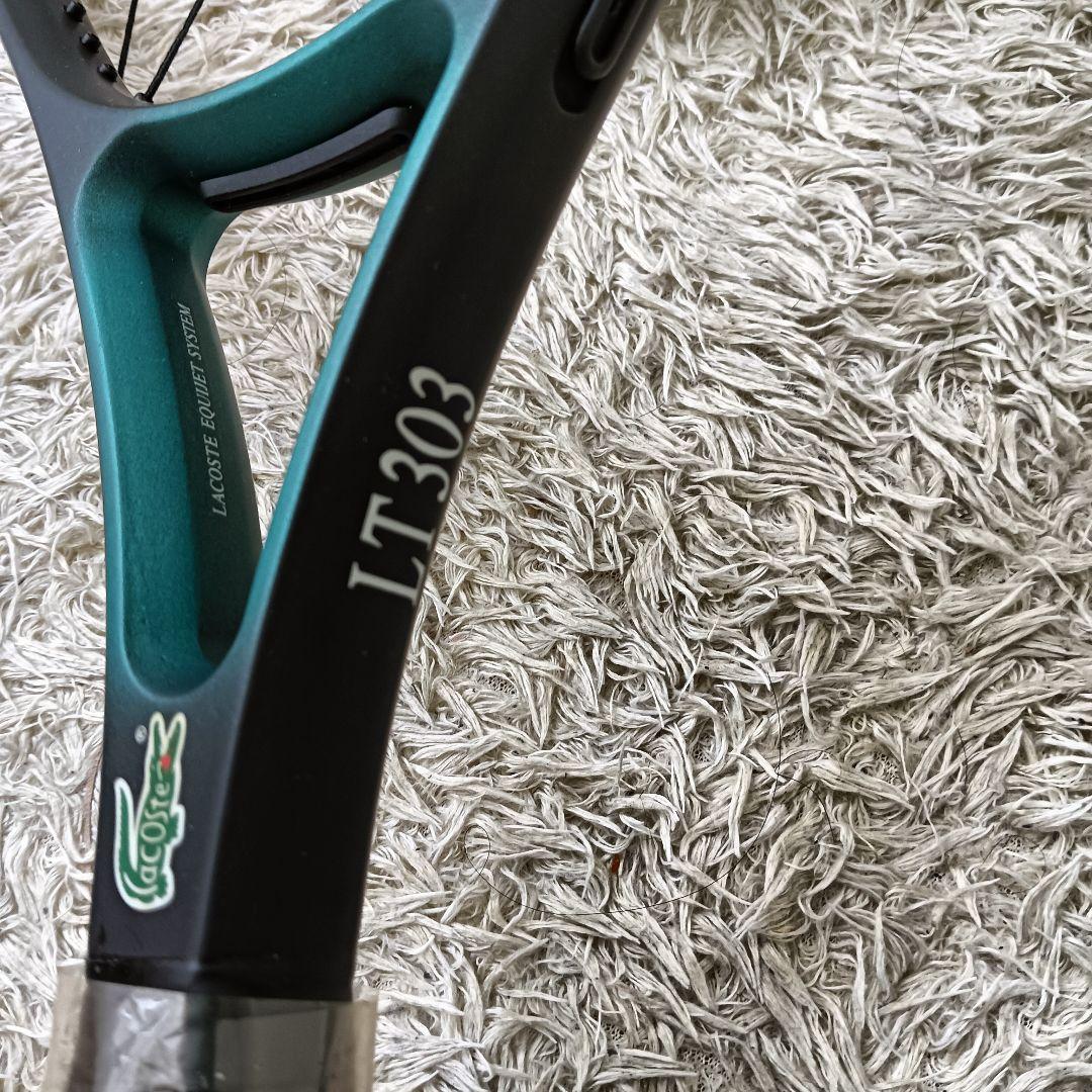 未使用　希少　ラコステ　テニスラケット　LT 303 瓢箪型　硬式　ケース付
