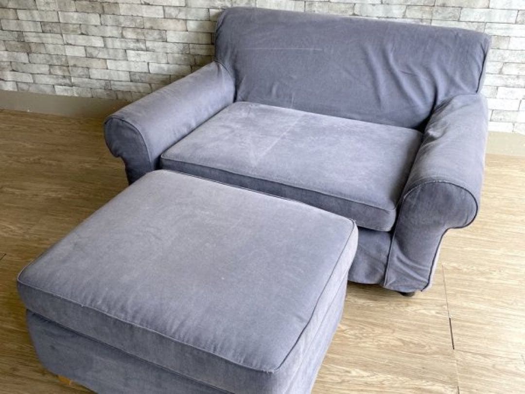 THE CONRAN SHOP WINSLOW 1.5 オットマン&替えカバー付