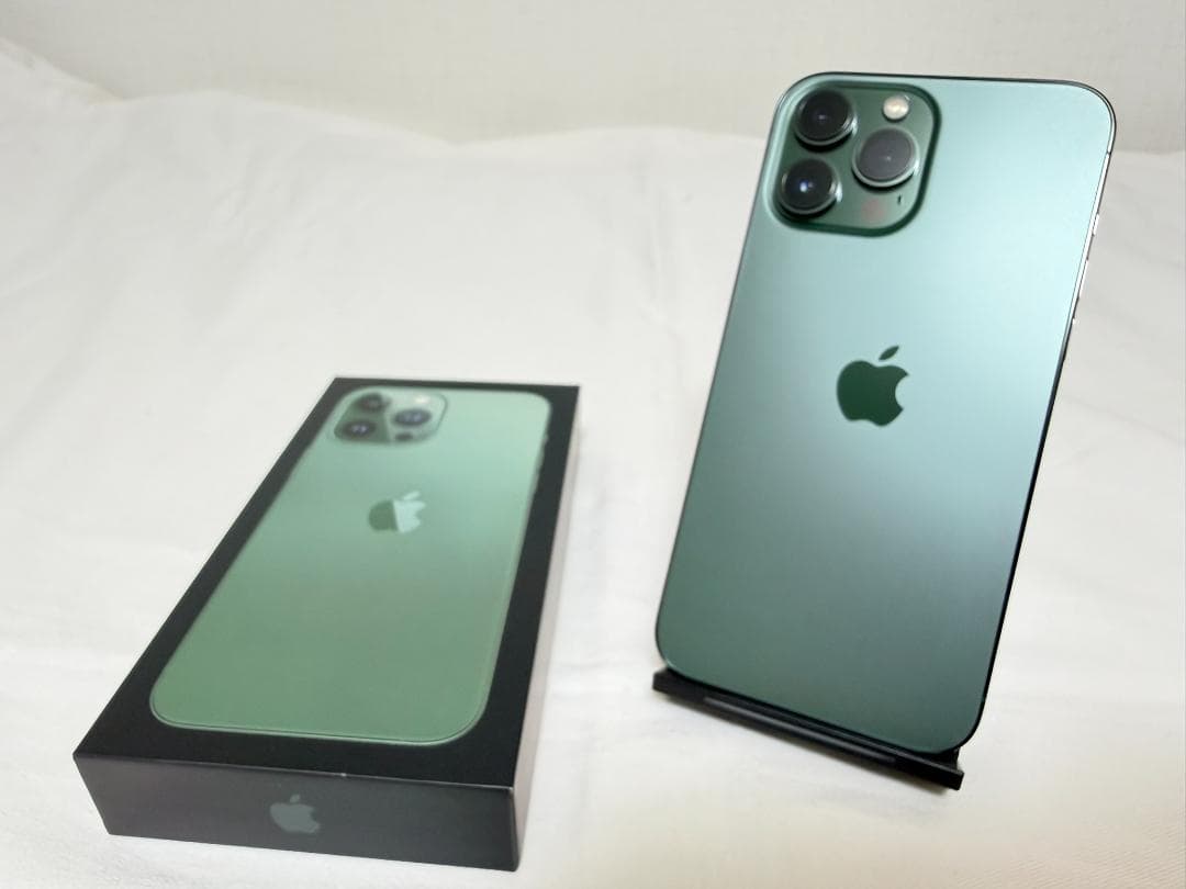 iPhone13 Pro Max 256GB グリーン　バッテリー85％