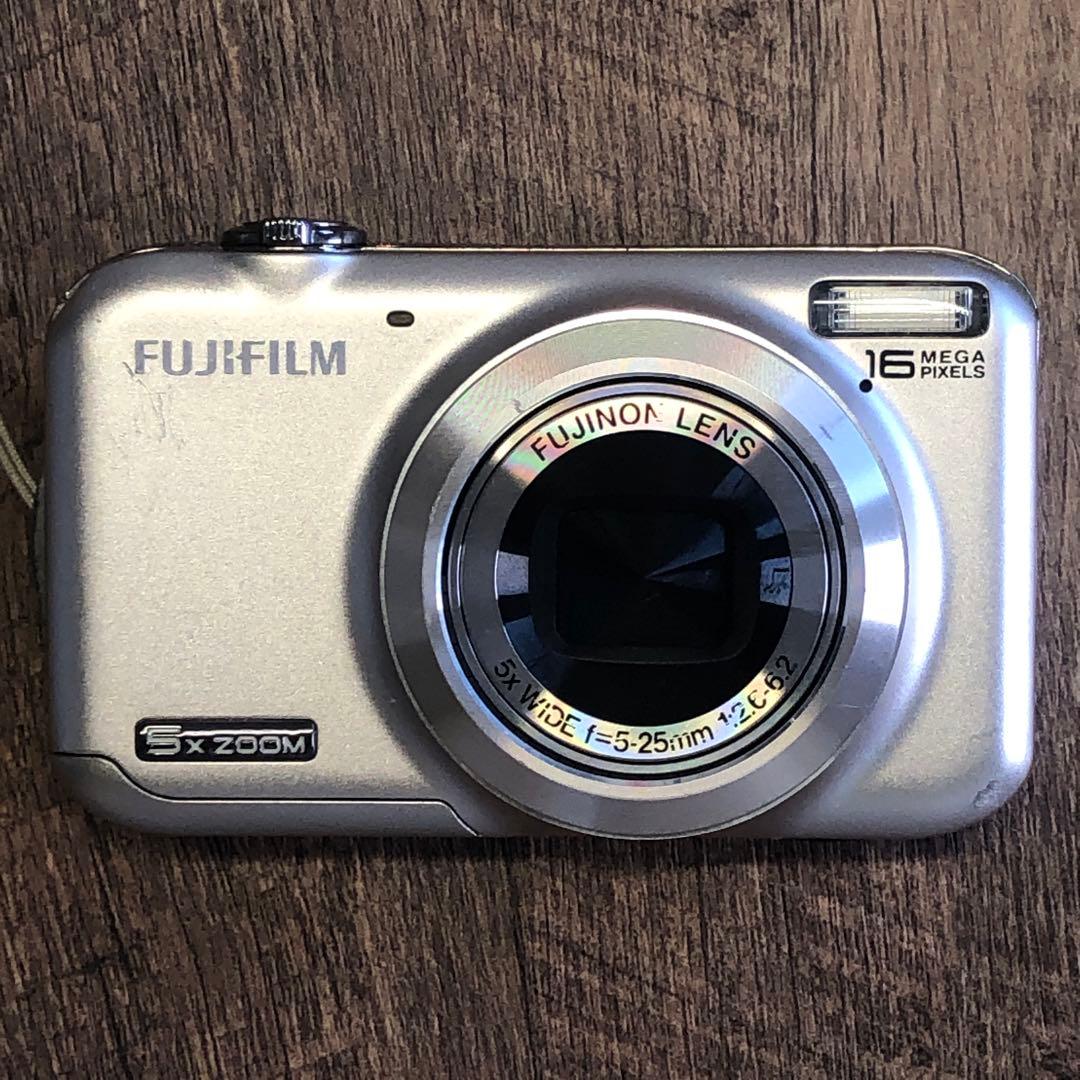 動作確認済 FUJIFILM Fine Pix JX400 シルバー