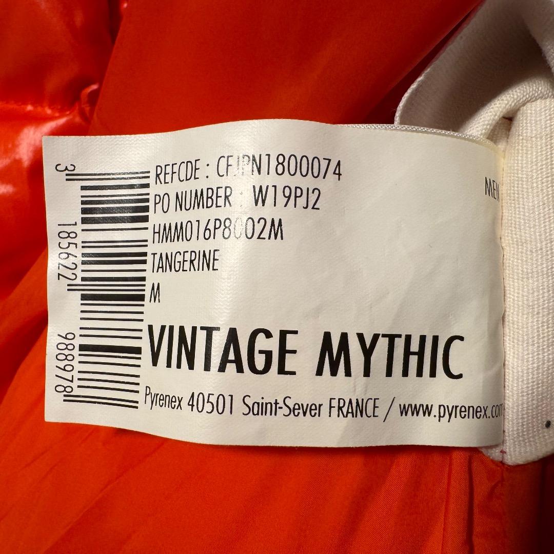 PYRENEX ダウンジャケット フード付/ピレネックスブルゾンコート美品